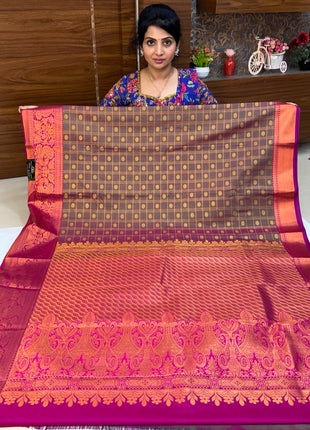 Triple Shade Kanchi Silk