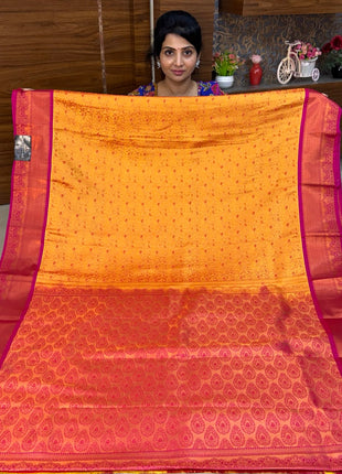 Triple Shade Kanchi Silk