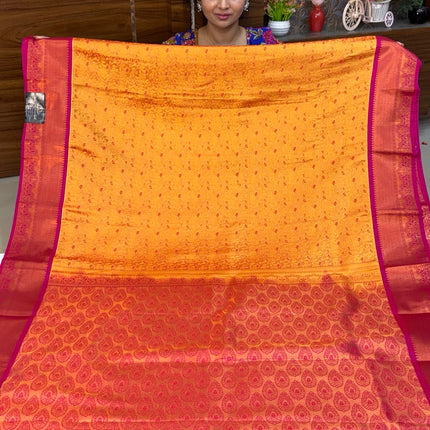 Triple Shade Kanchi Silk
