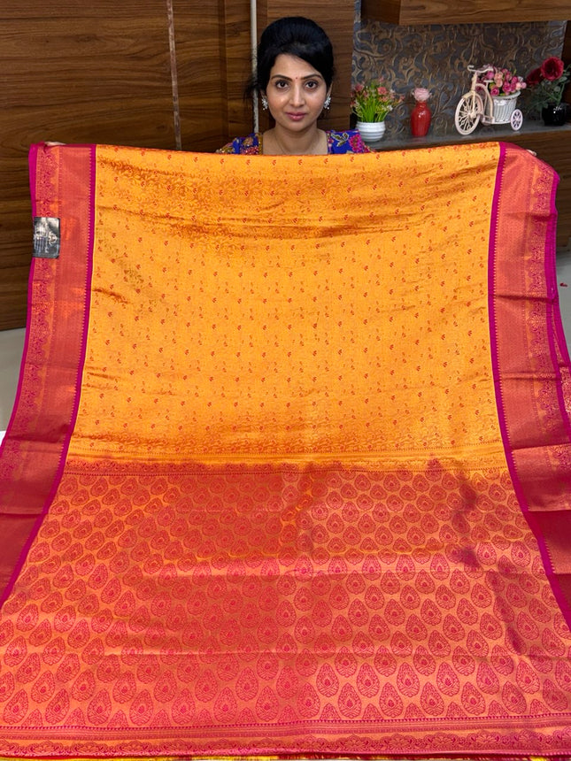 Triple Shade Kanchi Silk