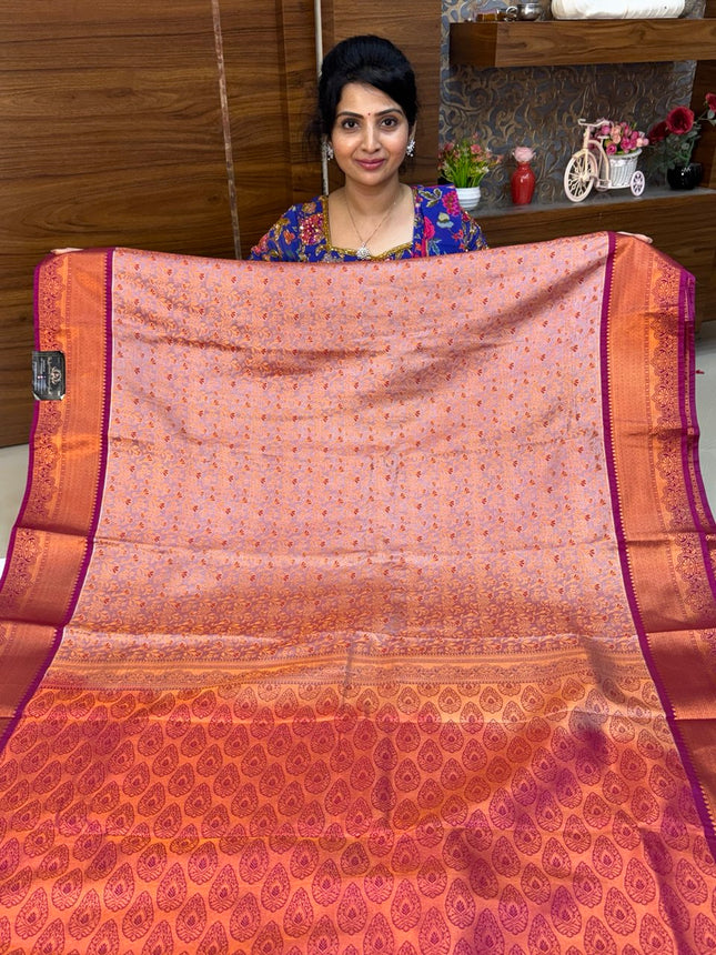 Triple Shade Kanchi Silk