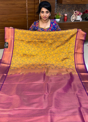 Triple Shade Kanchi Silk