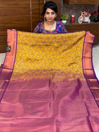 Triple Shade Kanchi Silk