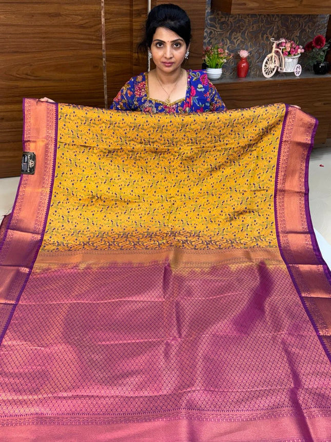 Triple Shade Kanchi Silk