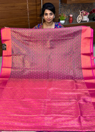 Triple Shade Kanchi Silk