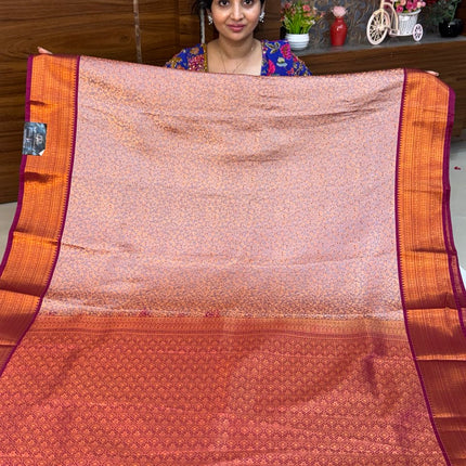 Triple Shade Kanchi Silk