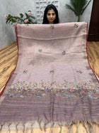 Linen With French Knot