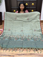 Linen With French Knot