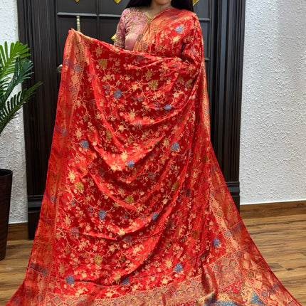 Pure Georgette Banarasi