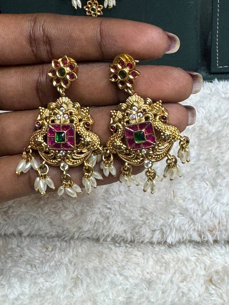 Kempu Beads Jewellery