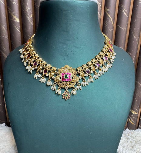 Kempu Beads Jewellery