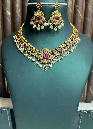 Kempu Beads Jewellery