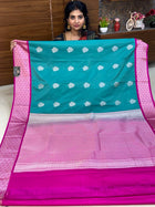 Premium Kanchi Silver Zari
