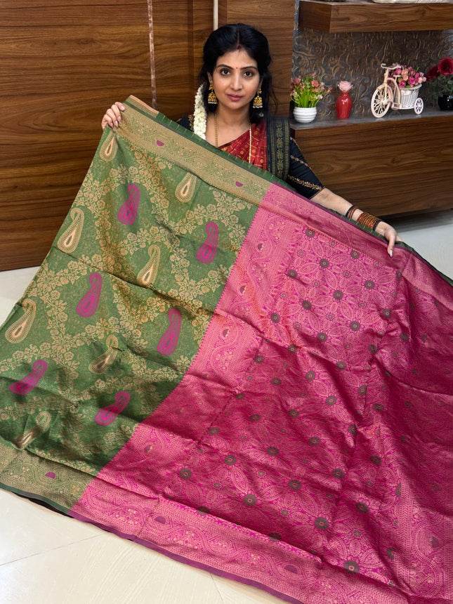 Semi kanchipuram Silk