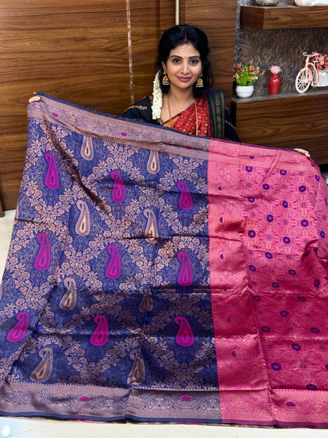 Semi kanchipuram Silk