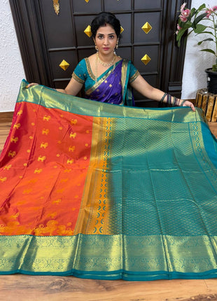 Premium Kanchi Gold Zari