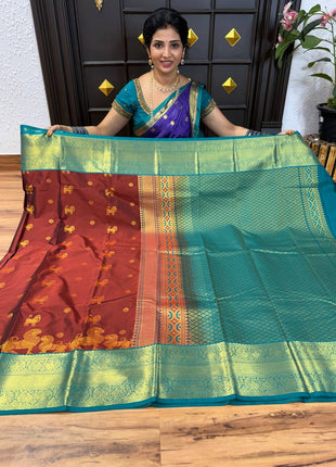 Premium Kanchi Gold Zari