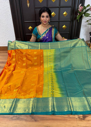 Premium Kanchi Gold Zari
