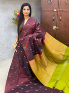 Border Less Kanchi Silk