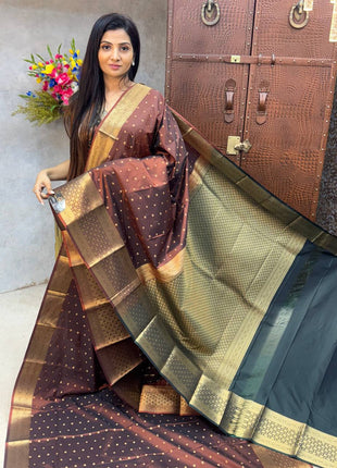 Kanchi Silk Gold Zari