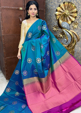 Border Less Kanchi Silk