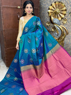 Border Less Kanchi Silk