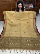 Linen With French Knot