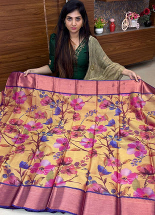 Printed Pure Silk
