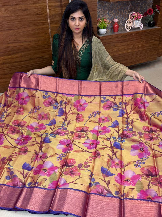 Printed Pure Silk