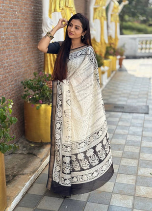 Pure Maheshwari Silk