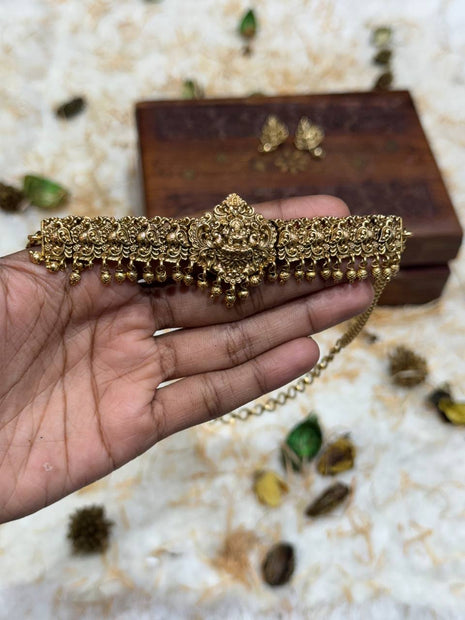 Temple With Choker Necklace Jewellery