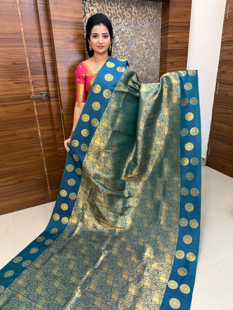 Kanchi Silk Gold Zari