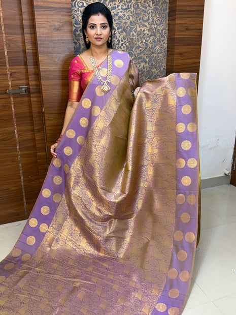 Kanchi Silk Gold Zari