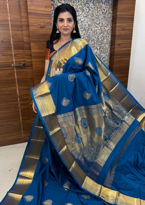 Kanchi Silk Gold Zari