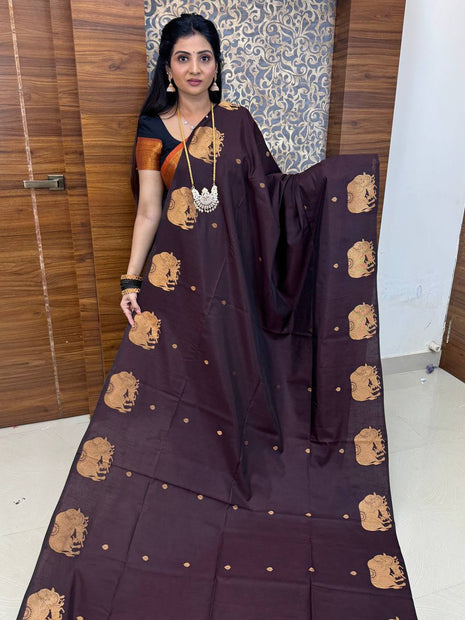Mulberry Saree