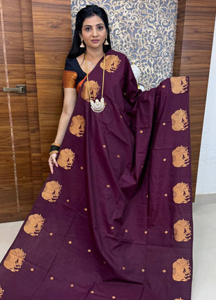Mulberry Saree