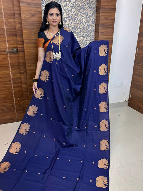 Mulberry Saree