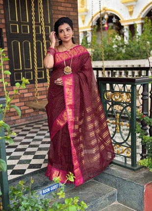 Sungudi Cotton without Blouse