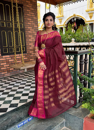 Sungudi Cotton without Blouse