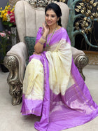 Retta Patta Border Silk