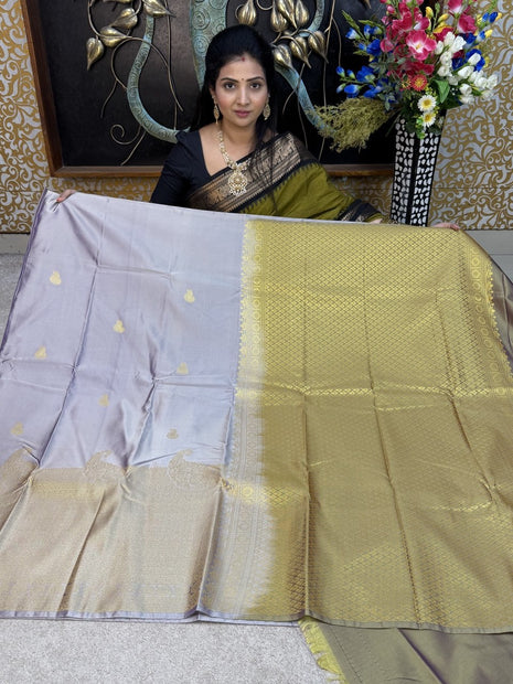 Premium Kanchi Gold Zari