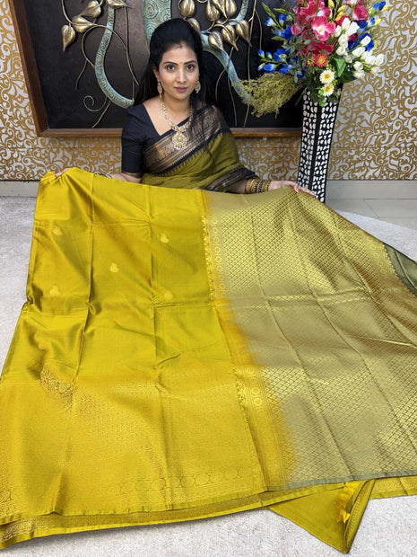 Premium Kanchi Gold Zari