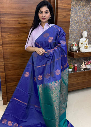 Border Less Kanchi Silk