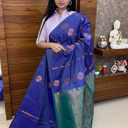 Border Less Kanchi Silk