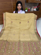 Pure Linen With French Knot
