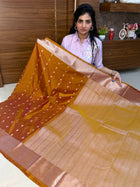 Premium Kanchi Silver Zari