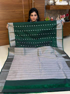 Premium Kanchi Silver Zari