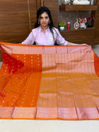 Premium Kanchi Silver Zari