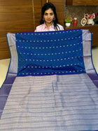 Premium Kanchi Silver Zari