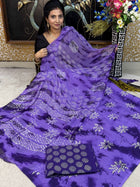 Bagur Cotton Suit (Unstitched)